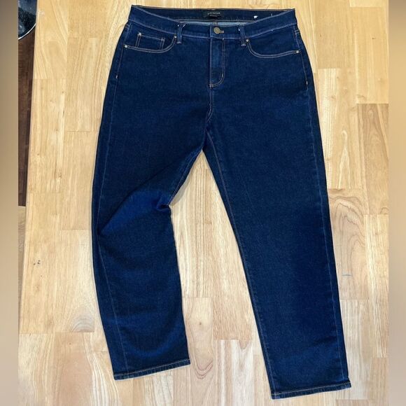 Ann Taylor denim jeans taper fit size 8 - Picture 15 of 15